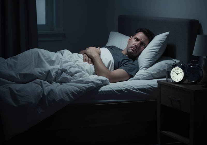 cómo controlar la ansiedad para dormir con técnicas simples.